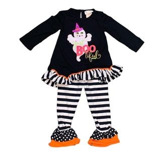 EMILY ROSE: Toddlers Halloween Matching Set - Size 3T
